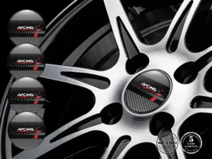 Raddekoration Premium Racing Luxus Plaketten Autos